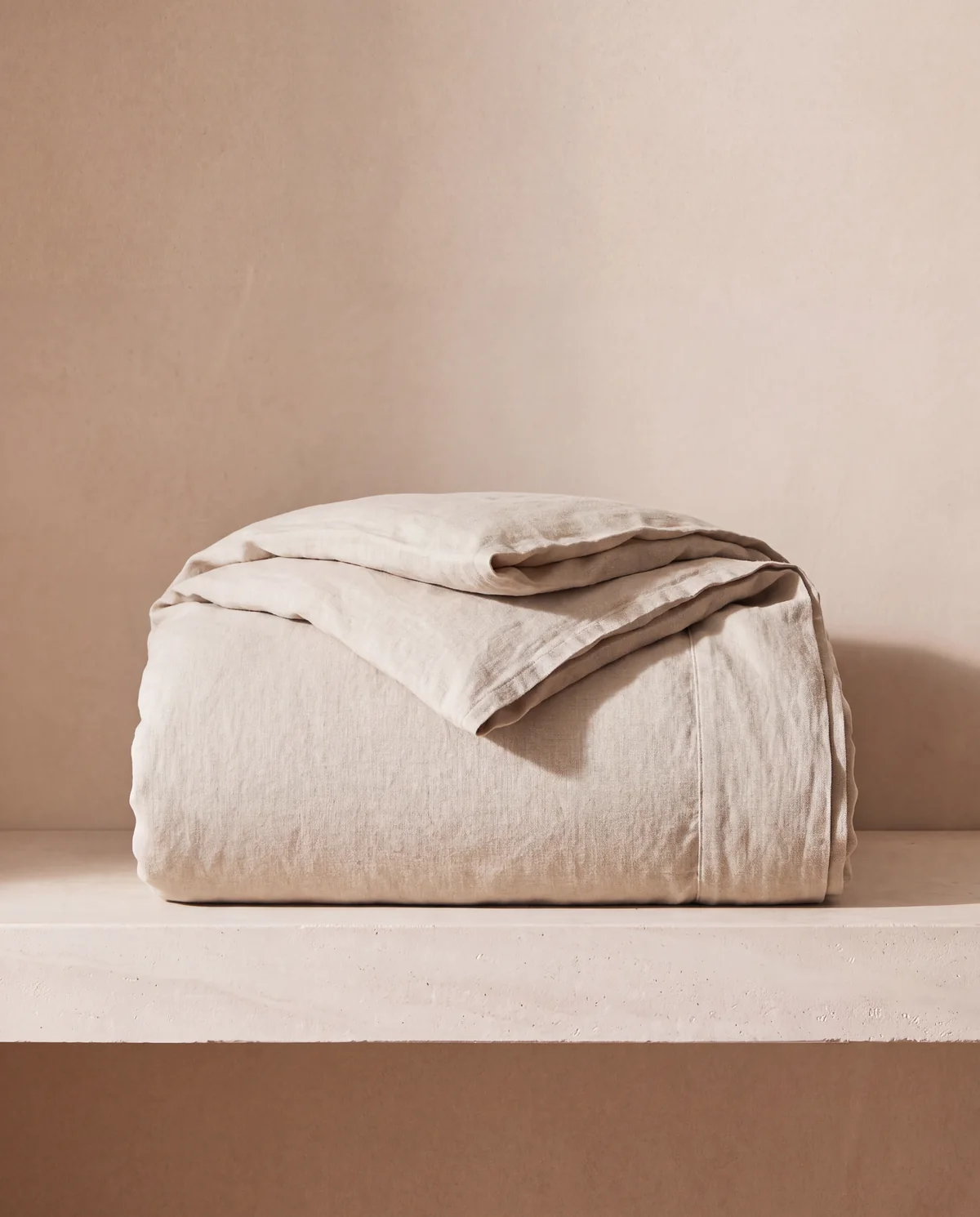 Stonewashed Linen Duvet Cover, Queen