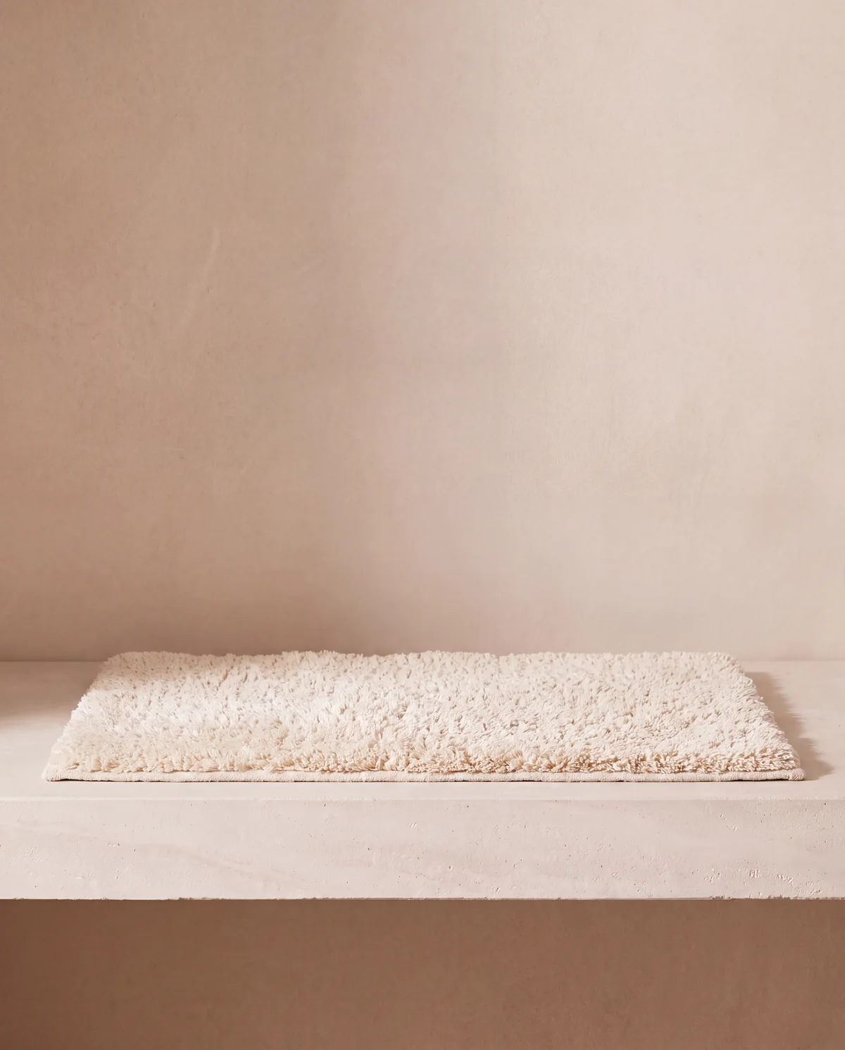 Tufted Cotton Bath Rug, 21 x 34 in